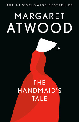 Book cover art for the Handmaid's Tale by Margaret Atwood.