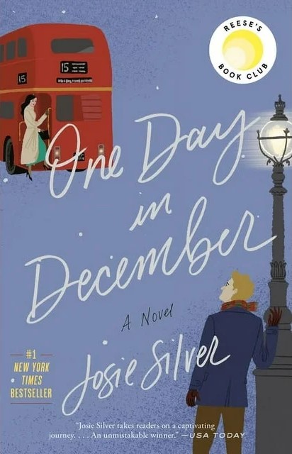 Book cover art for One Day in December by Josie Silver