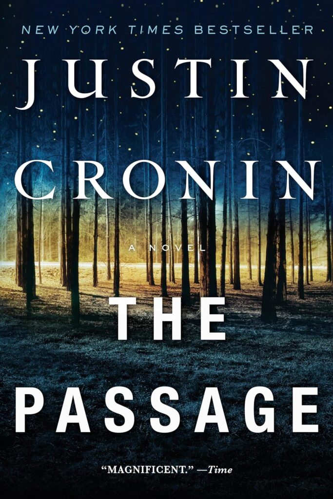 Book cover art for The Passage by Justin Cronin.