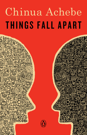 Book cover art for Things Fall Apart by Chinua Achebe, a Top Ten Tuesday Hurry Up and Wait book.