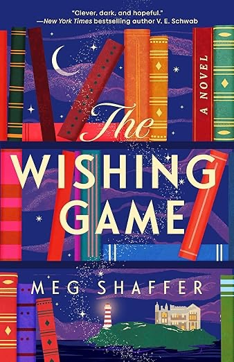 Book cover art for The Wishing Game by Meg Shaffer.