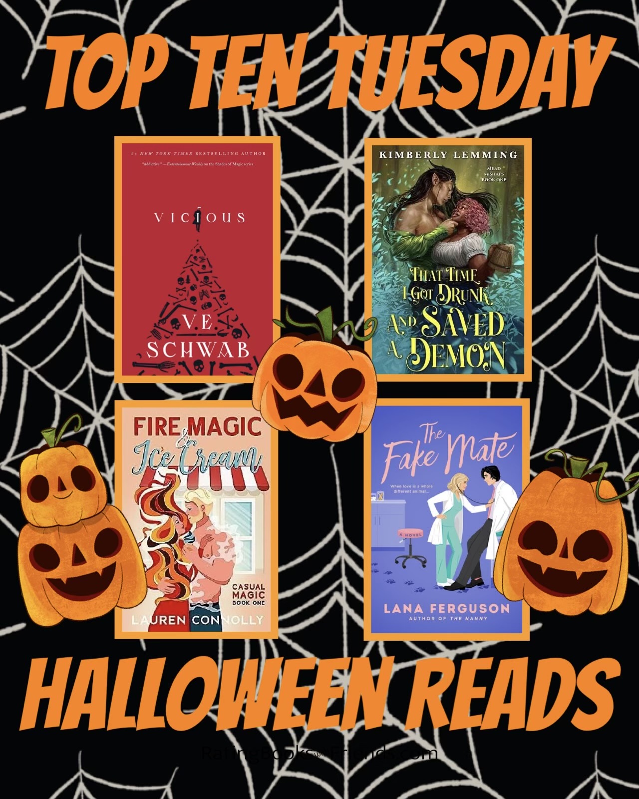 Top Ten Tuesday Halloween Reads