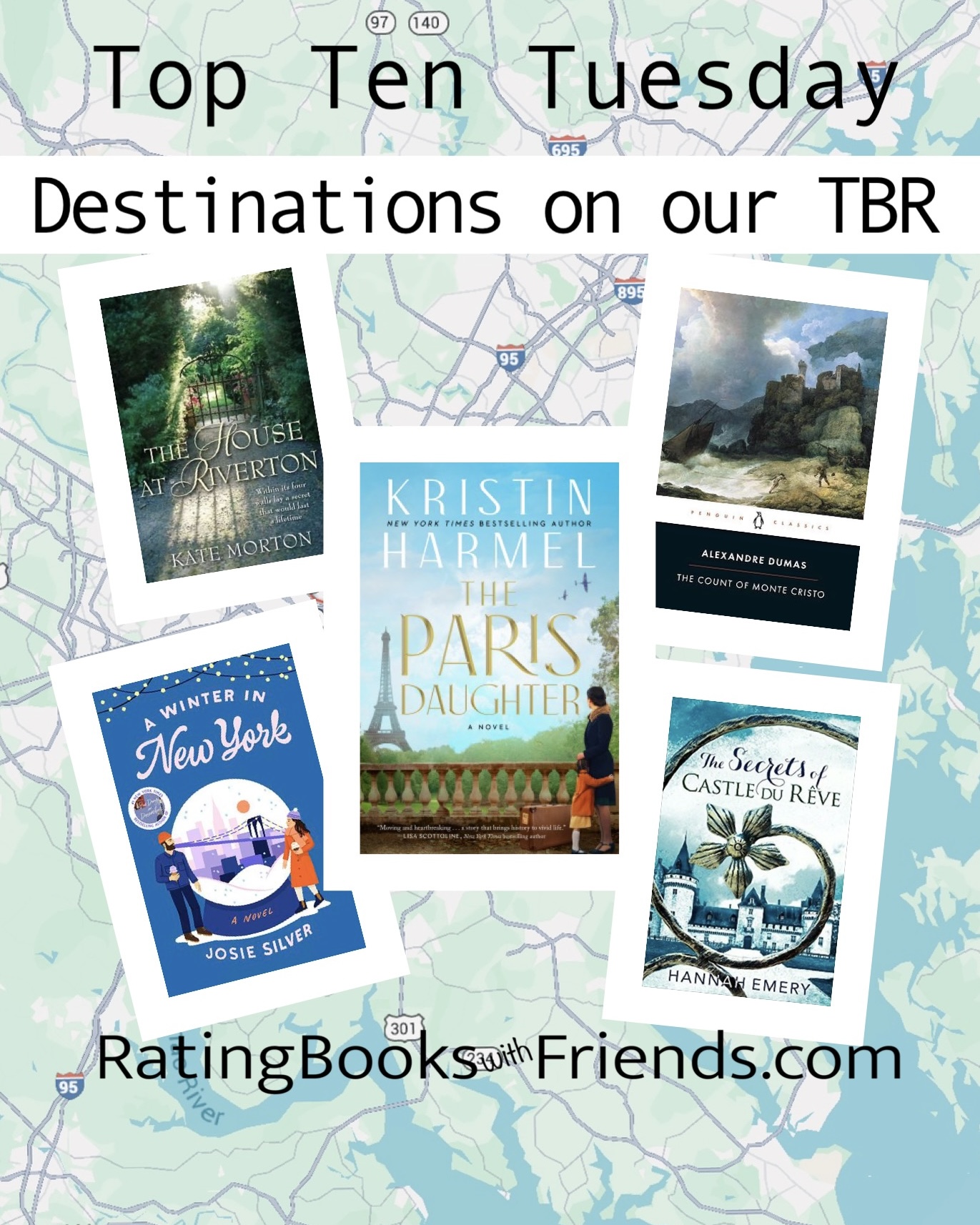 Top Ten Tuesday –  Destination Titles